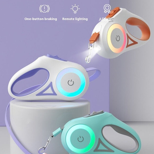 Dog leash handheld design