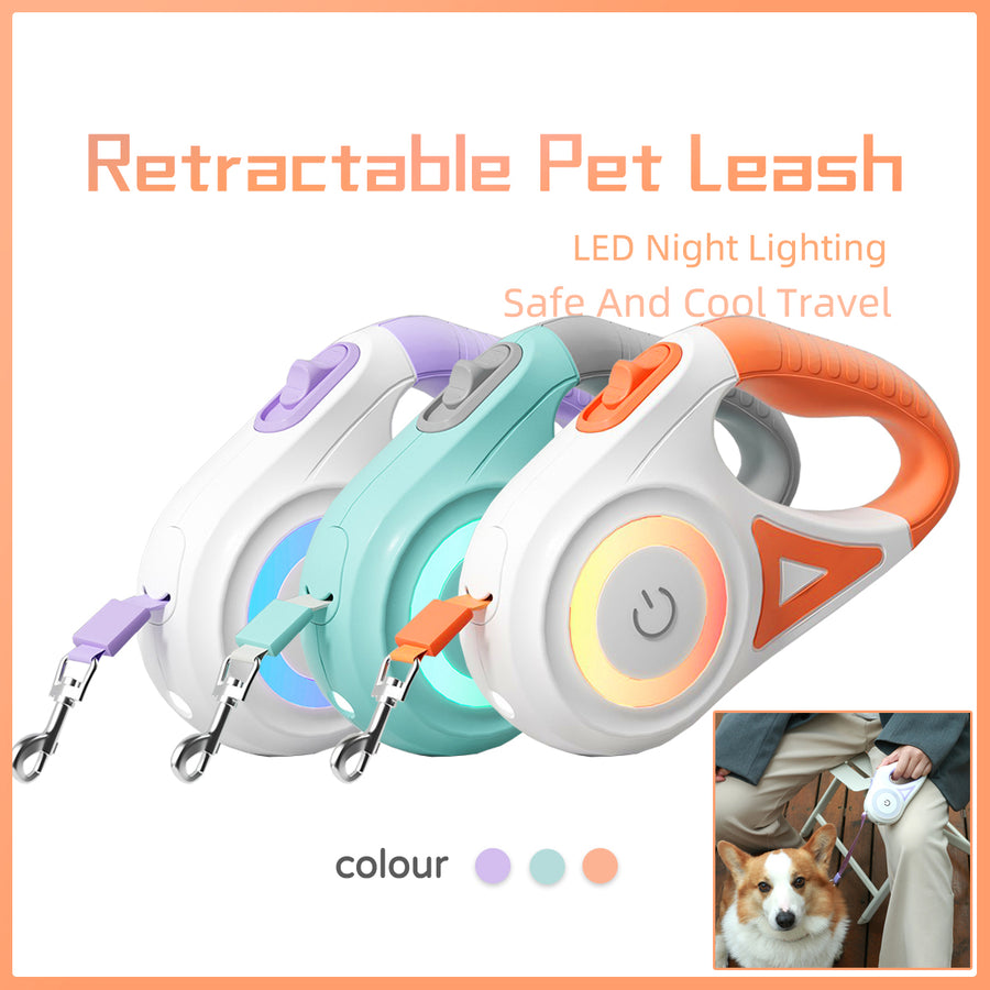 Retractable dog leash product view