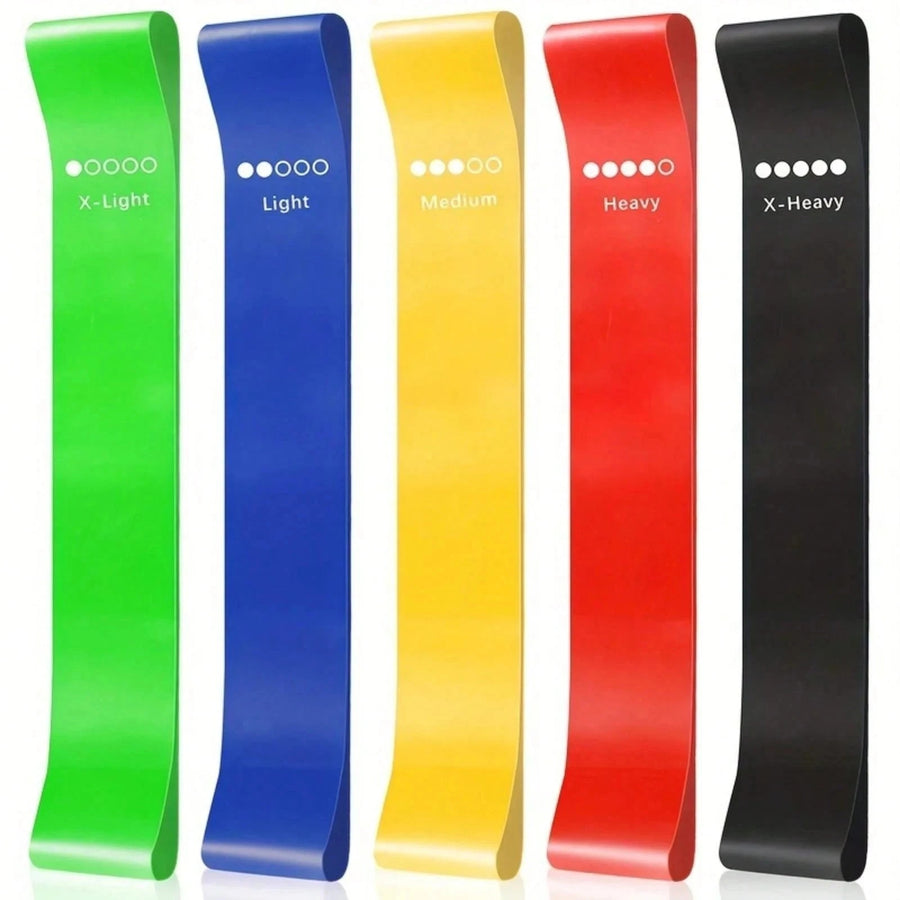 Five-piece resistance bands workout set